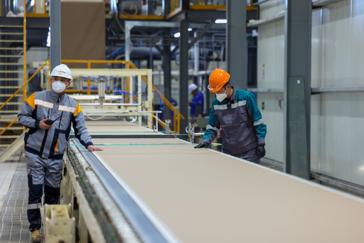 First eco-gypsum factory commissioned